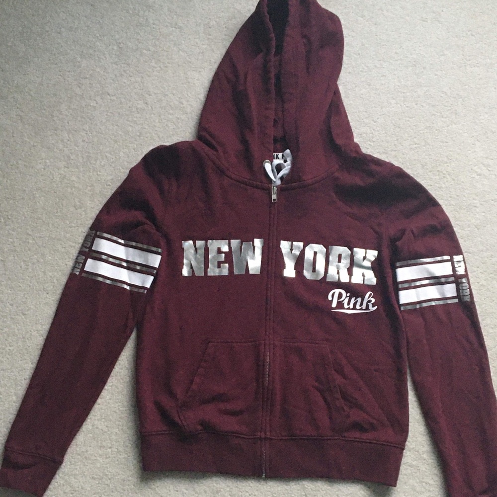 Victoria Secret Pink New York Sweatshirt Sz M